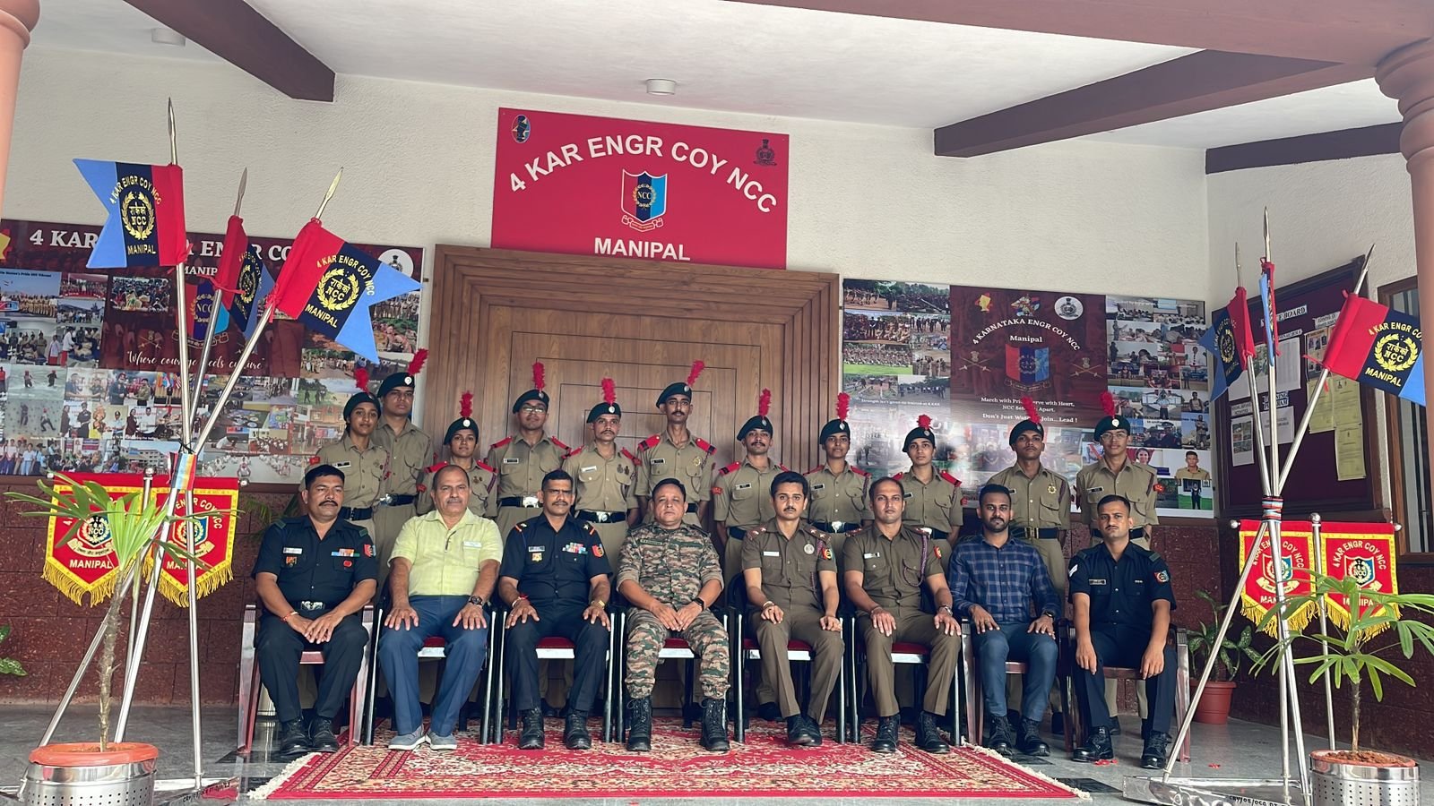 National Cadet Corps (NCC) Rank Distribution Ceremony